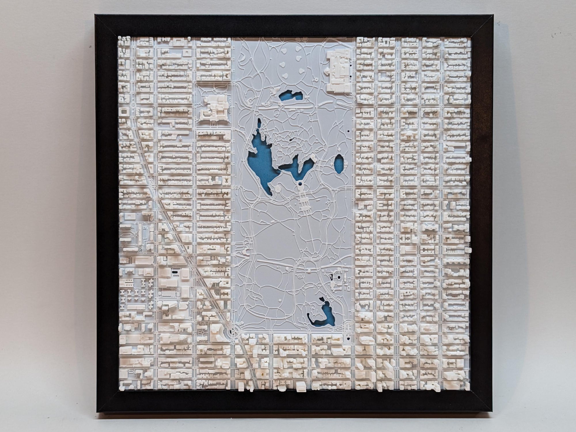 NYC Central Park South Half 3D Map - Premium Edition