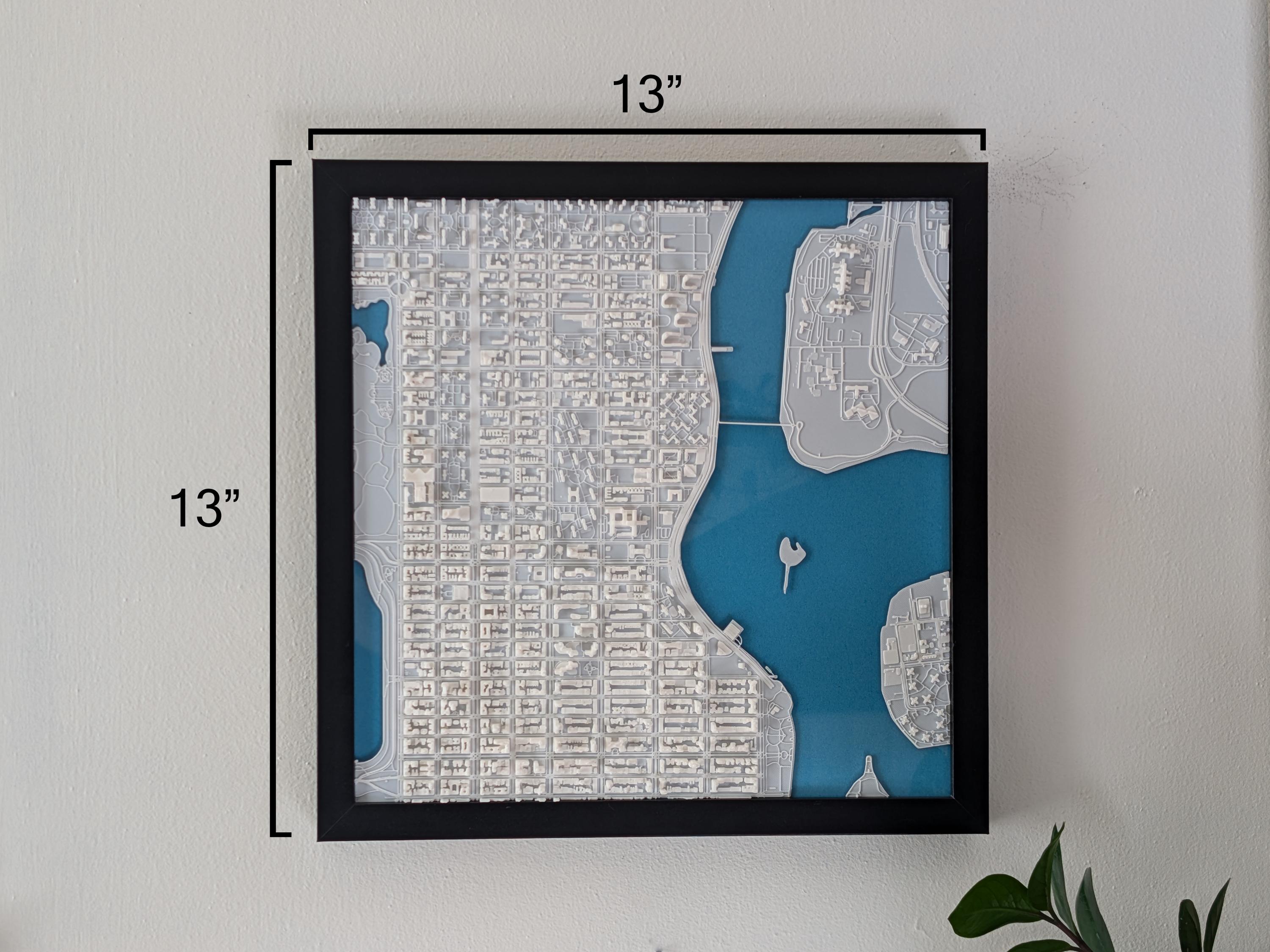 NYC Upper East Side North Half 3D Map