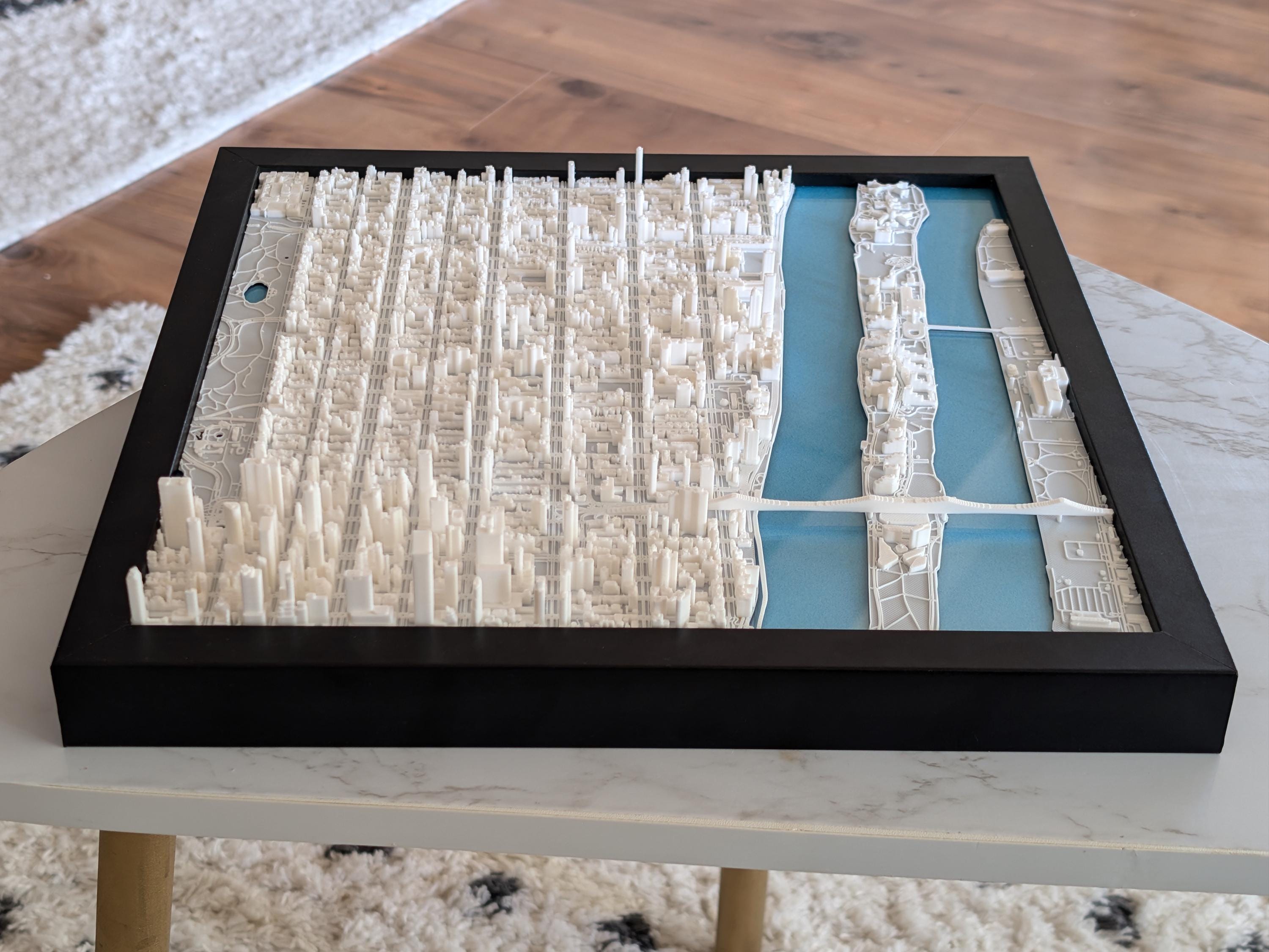 NYC Upper East Side South Half 3D Map