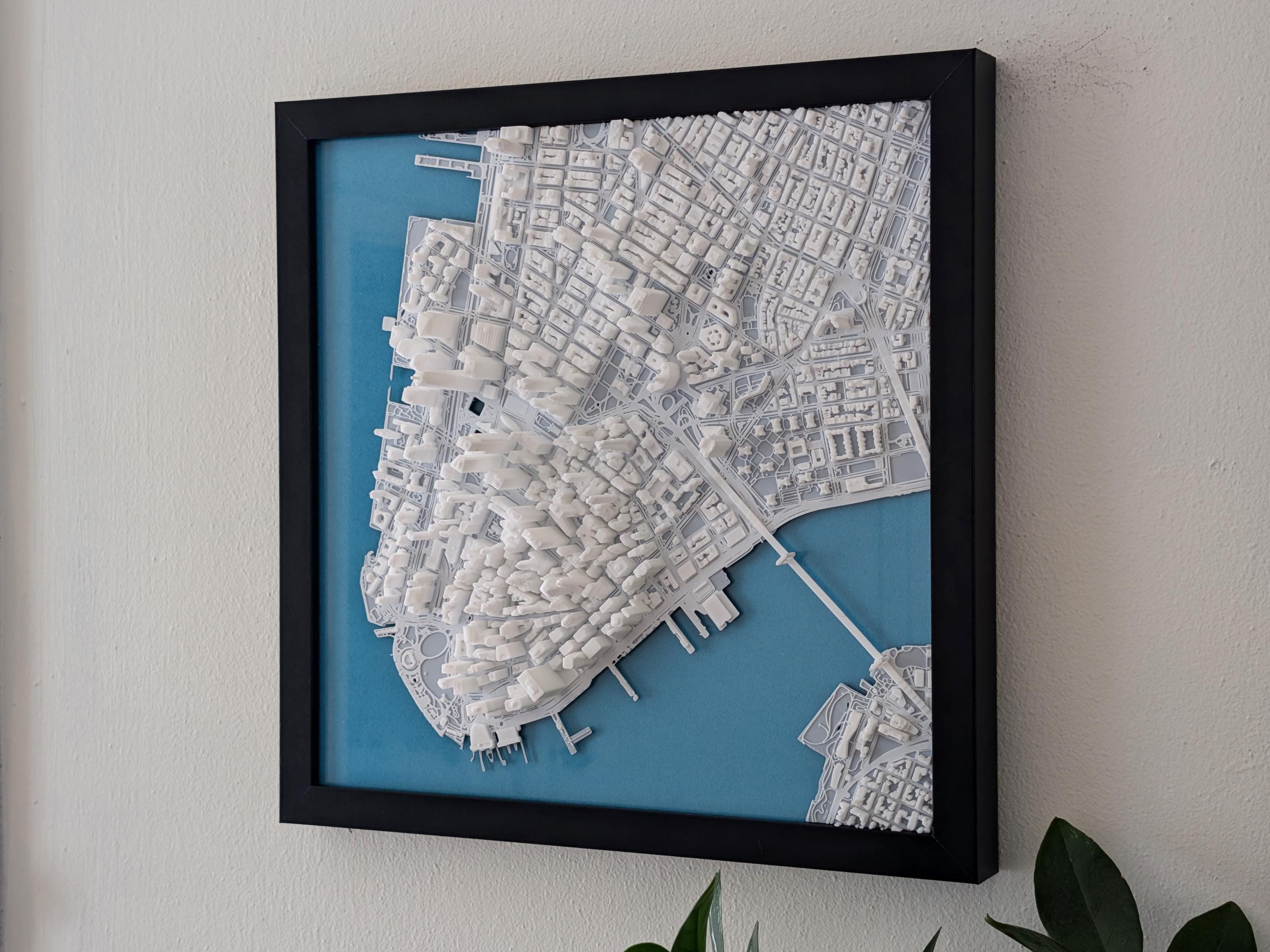 NYC Lower Manhattan 3D Map - Premium Edition