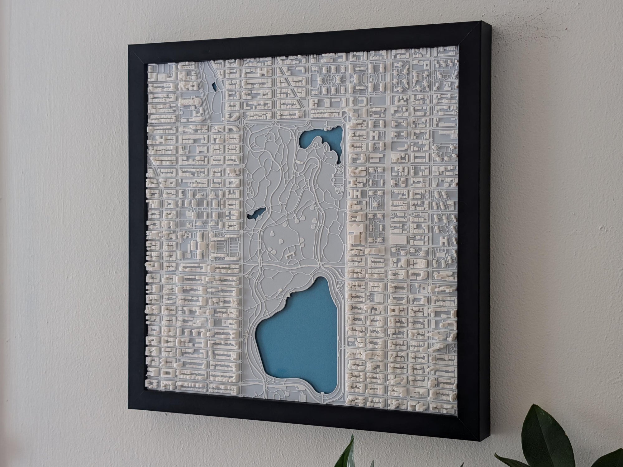 NYC Central Park North Half 3D Map