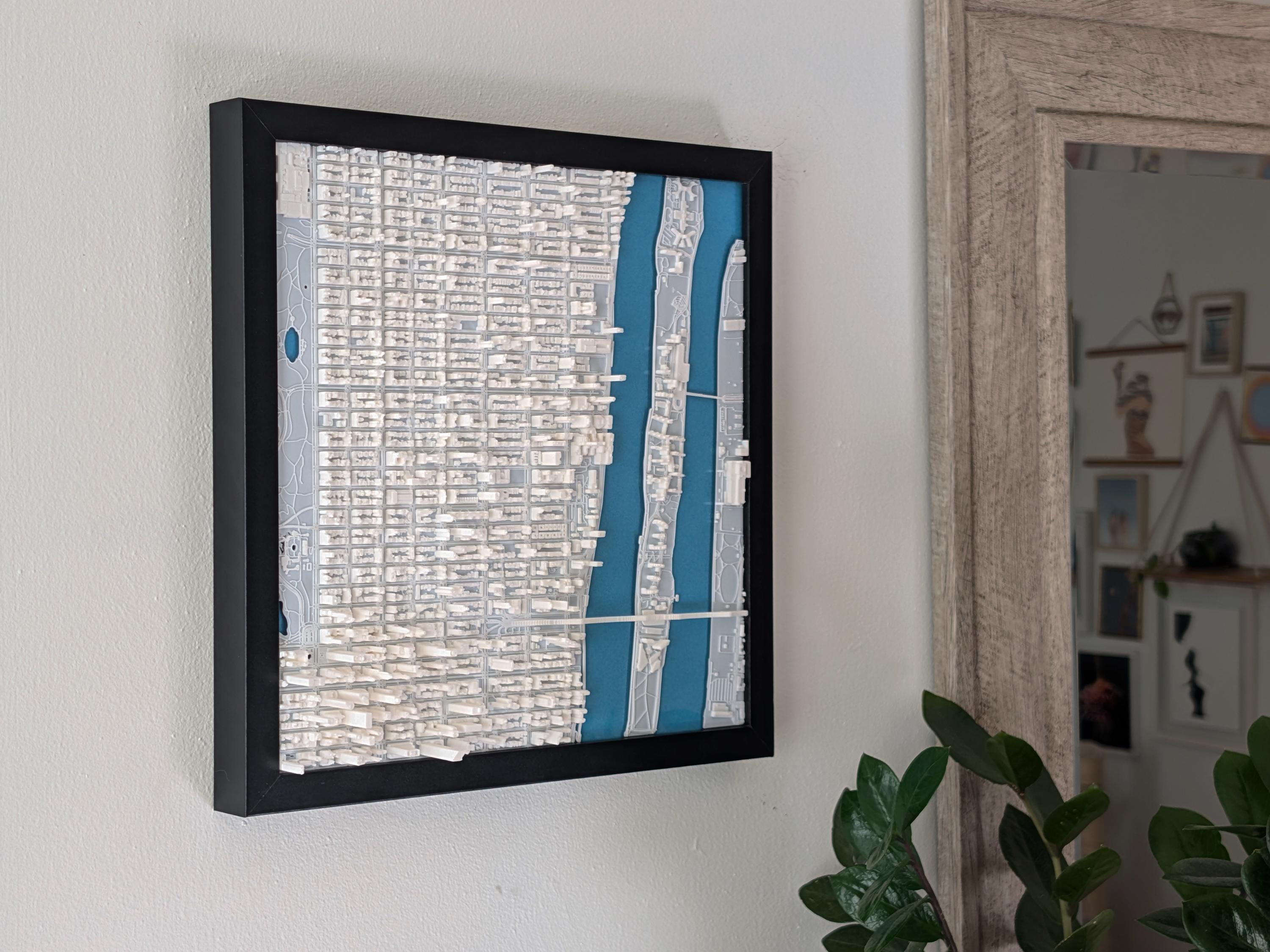 NYC Upper East Side South Half 3D Map