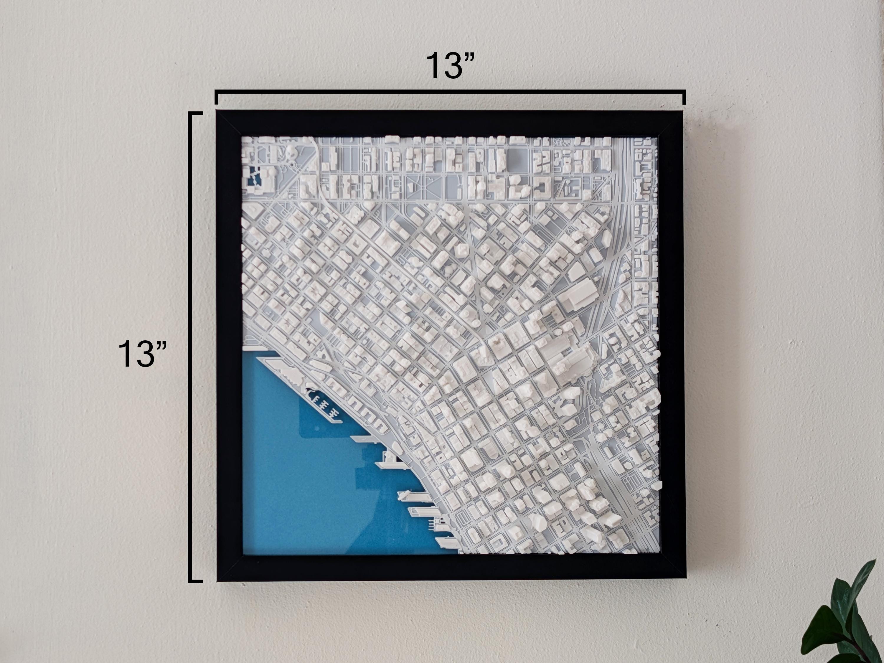 Seattle 3D Map - Premium Edition