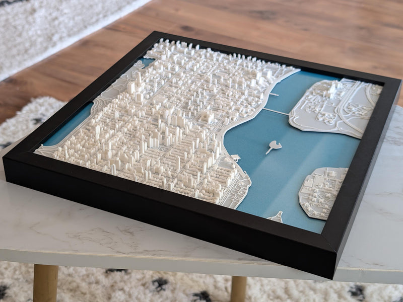 NYC Upper East Side North Half 3D Map