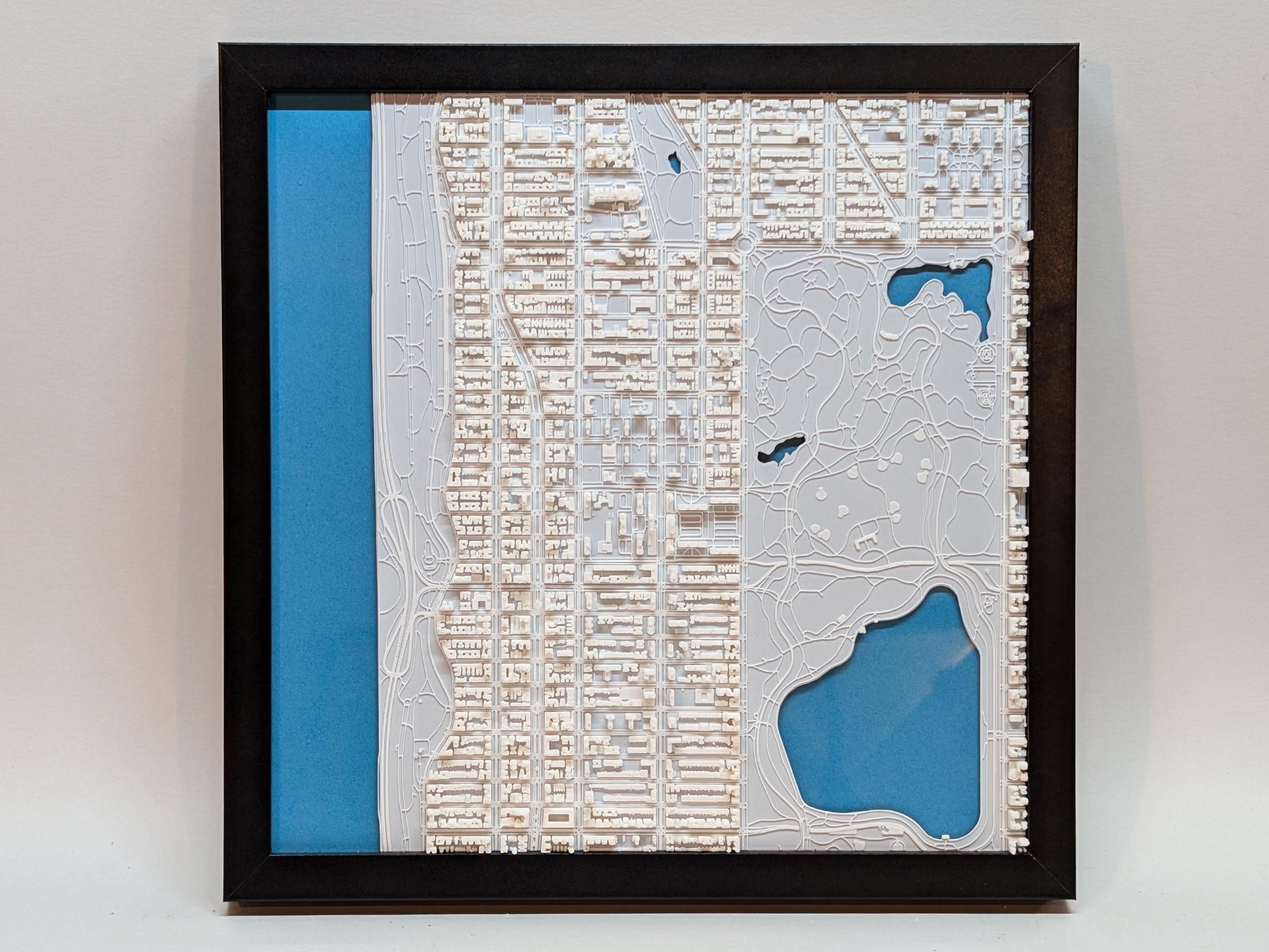 NYC Upper West Side North Half 3D Map