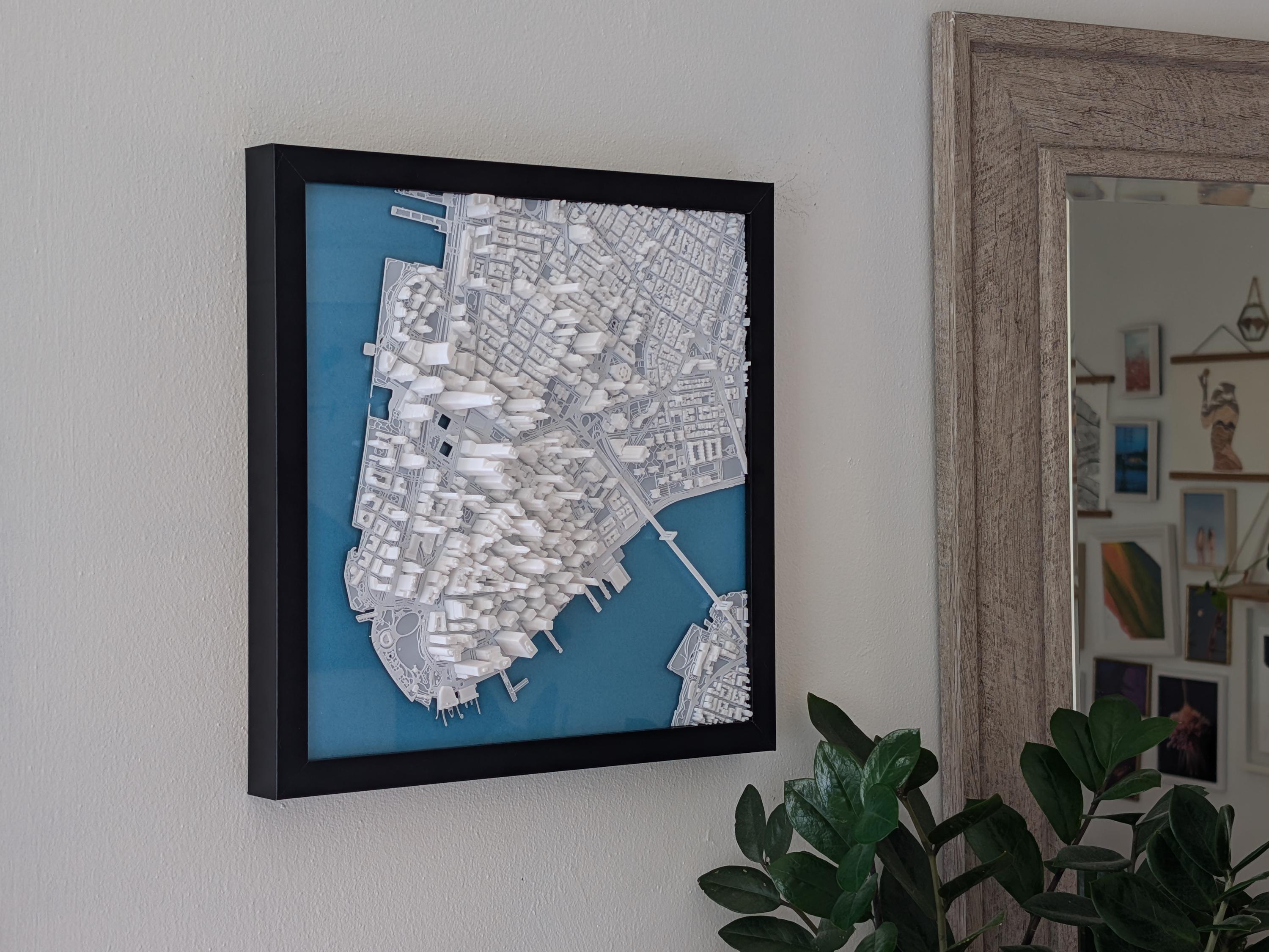 NYC Lower Manhattan 3D Map - Premium Edition