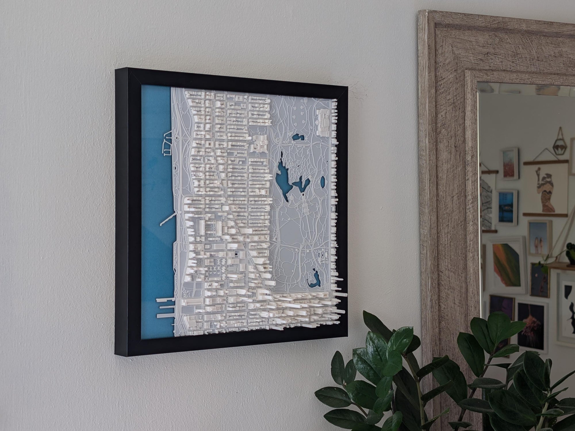 NYC Upper West Side South Half 3D Map