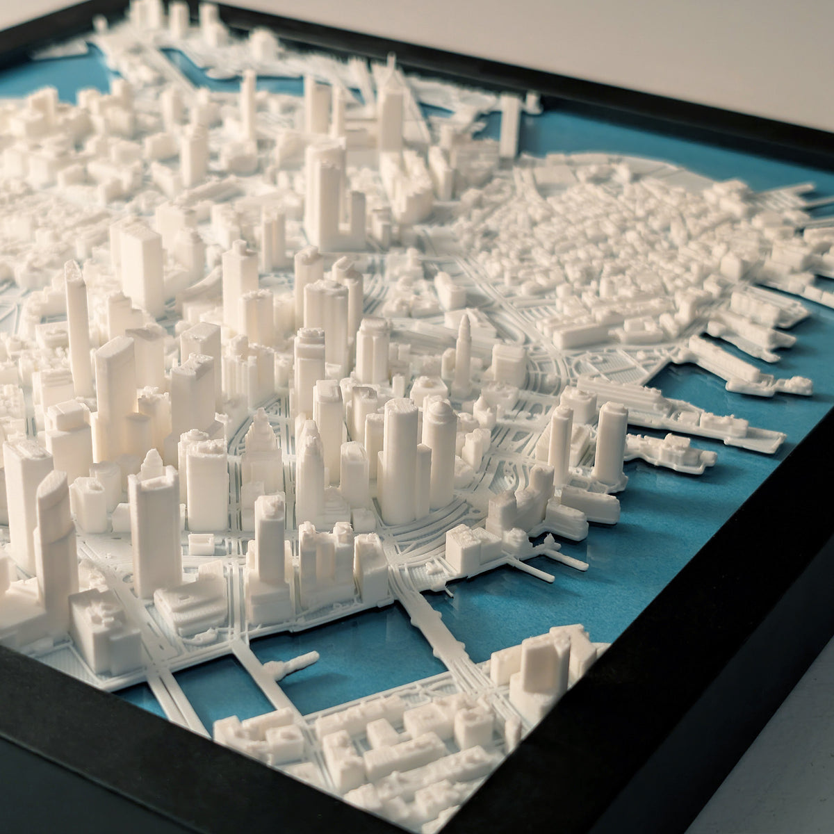 Boston 3D Map 3D city map detail