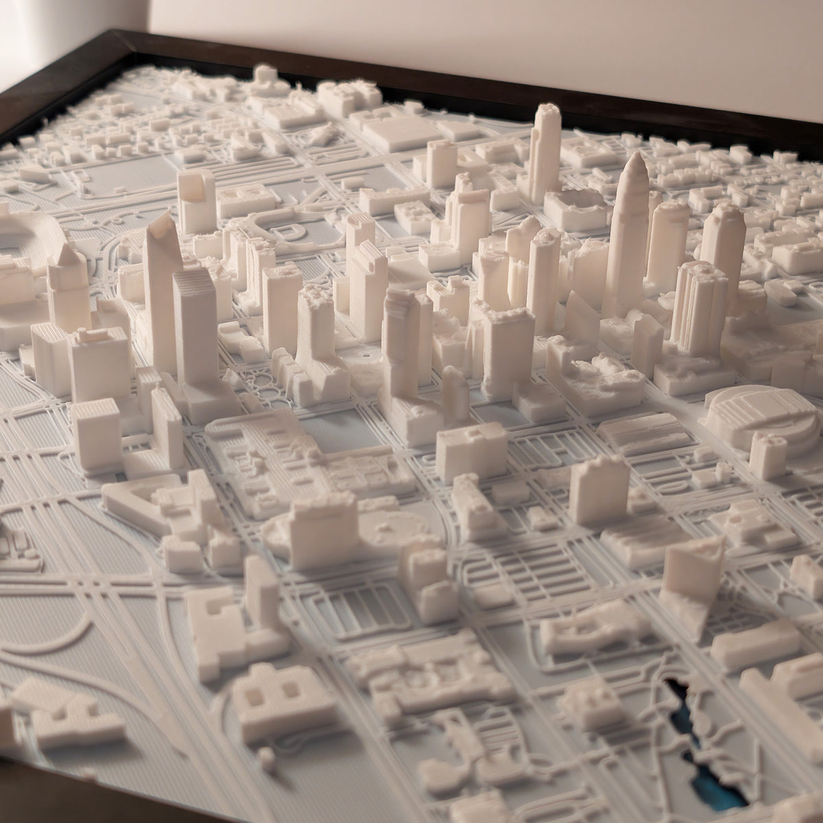 Charlotte 3D Map 3D city map detail