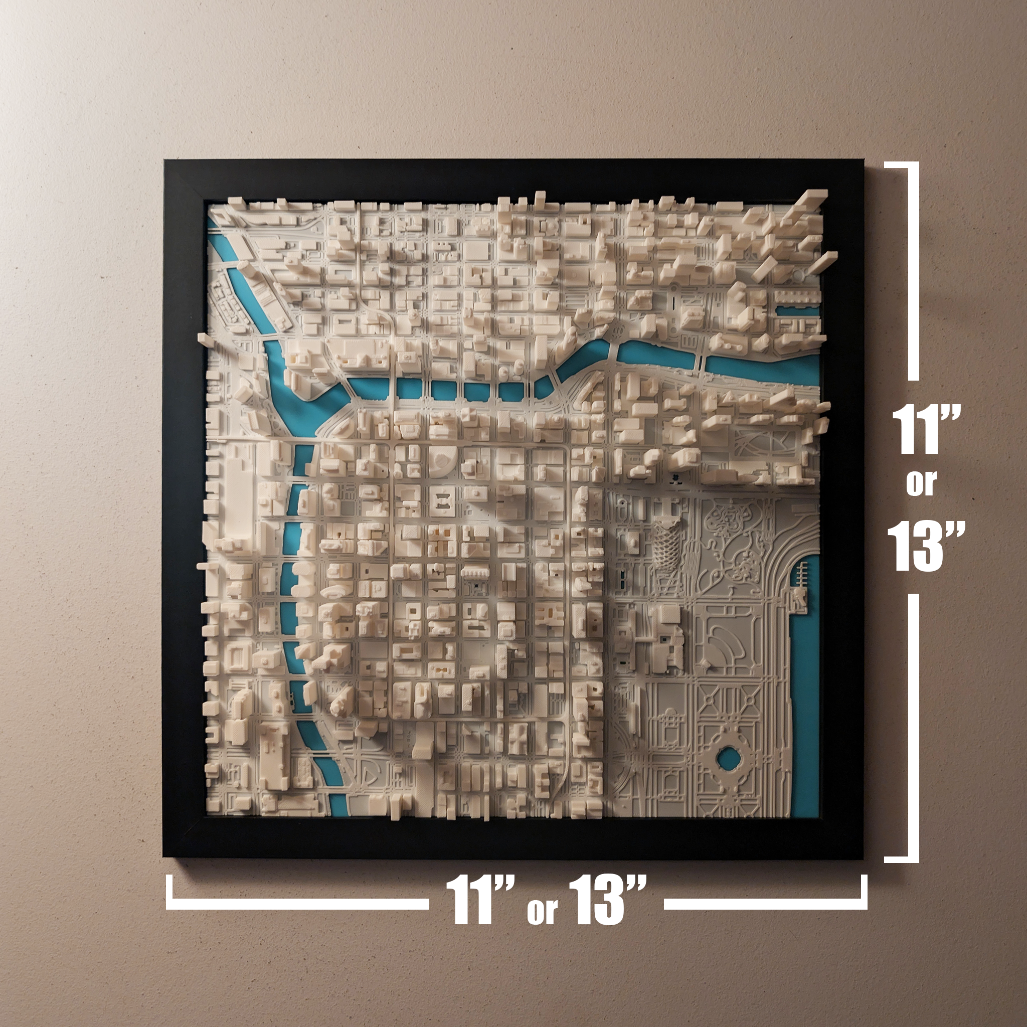 Chicago 3D Map – Essentials Edition