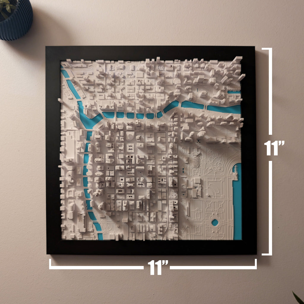Chicago 3D Map – Essentials Edition