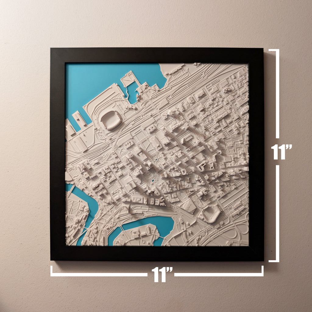 Cleveland 3D Map – Essentials Edition