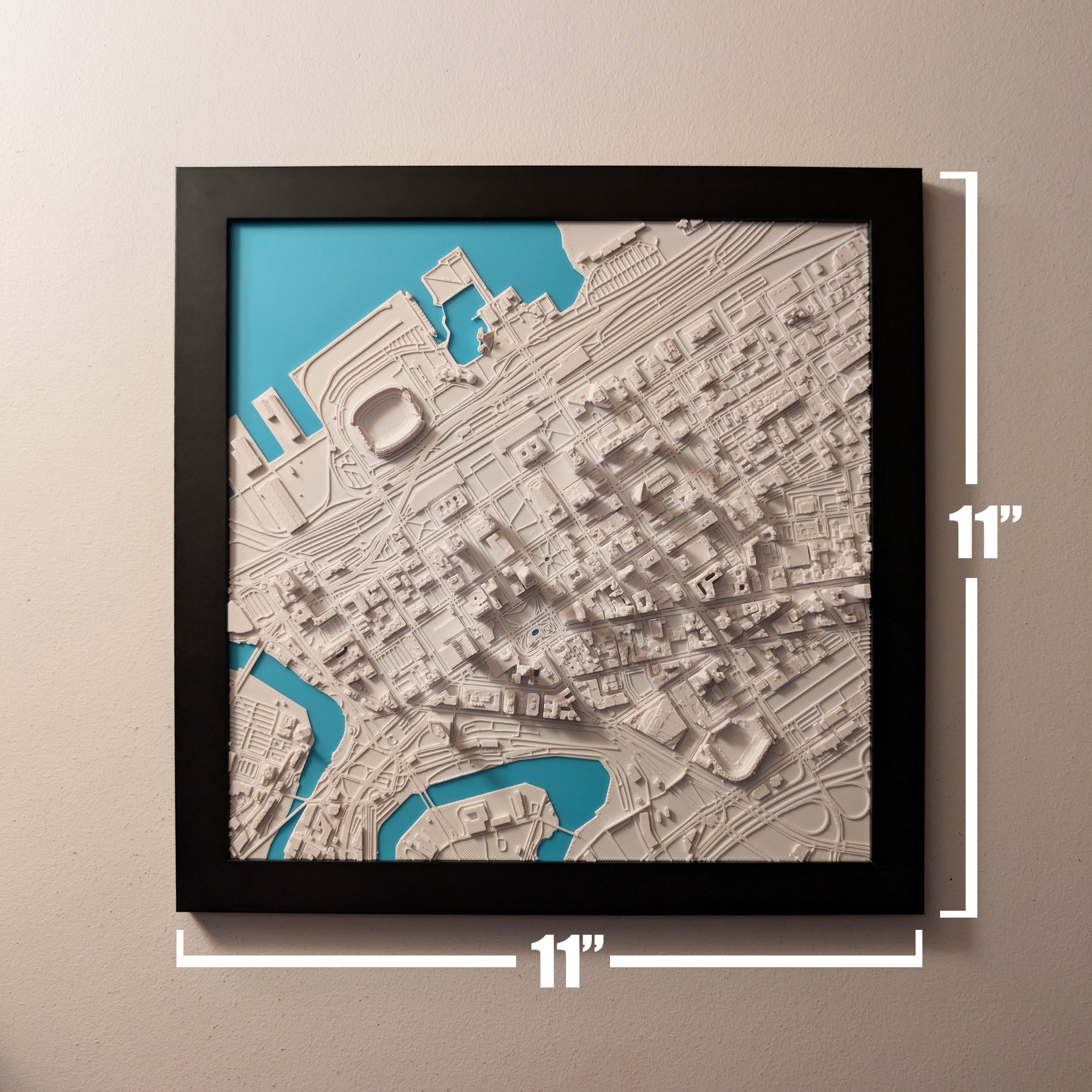 Cleveland 3D Map – Essentials Edition