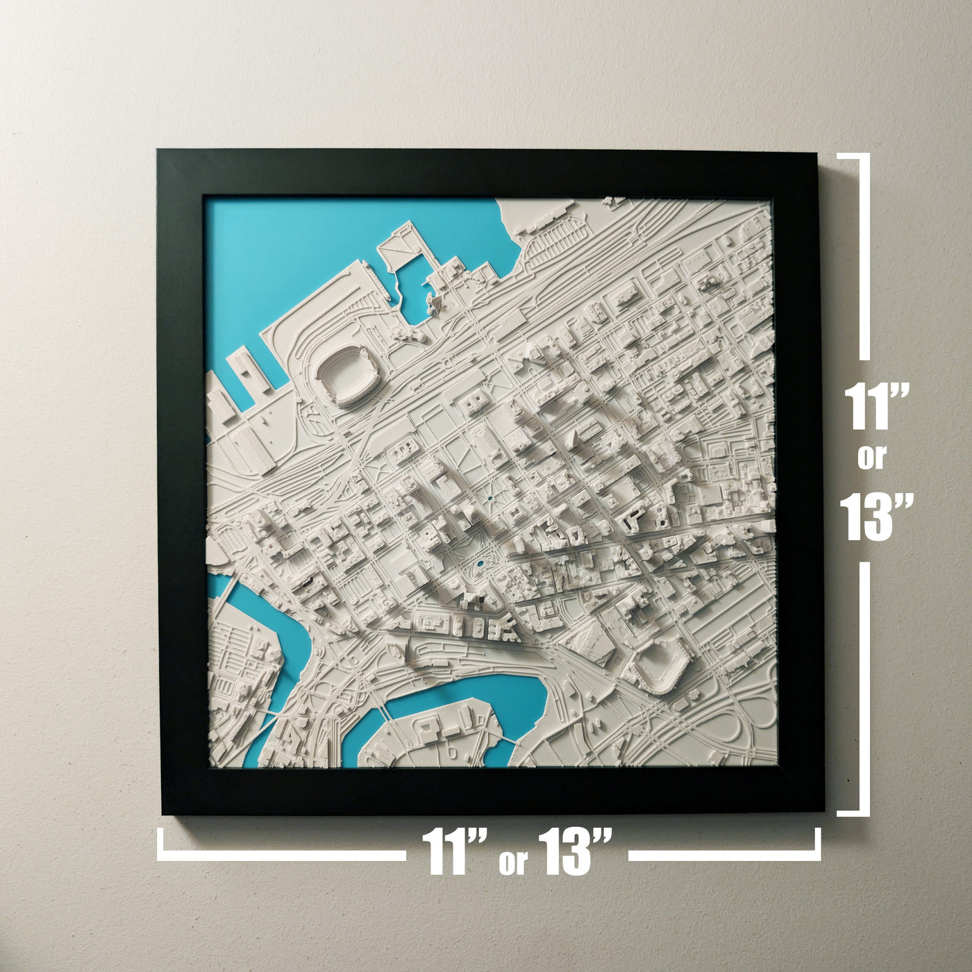 Cleveland 3D Map