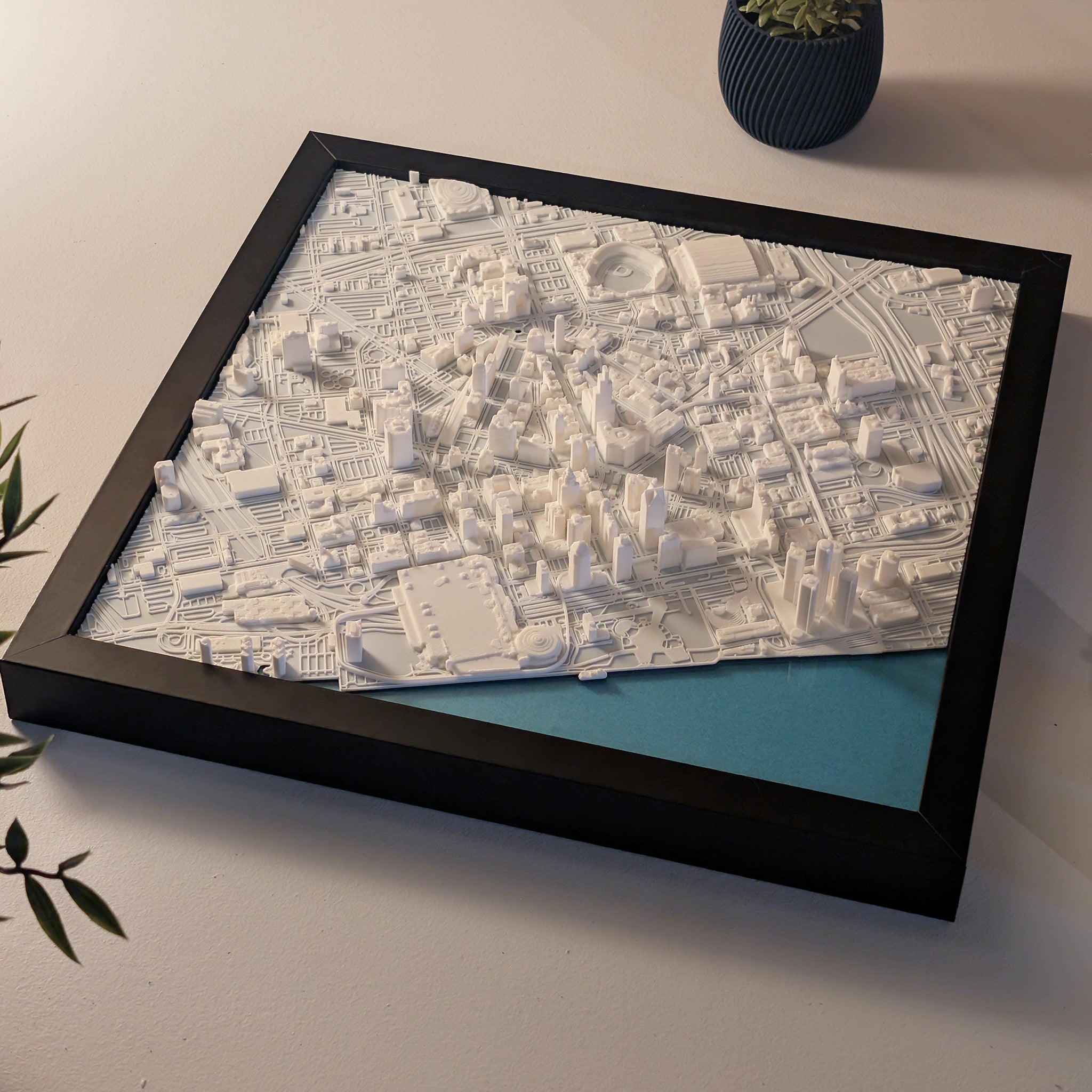 Detroit 3D Map