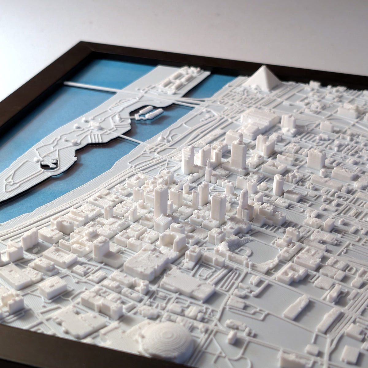 Memphis 3D Map 3D city map detail