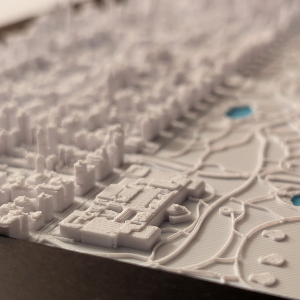 NYC Central Park South Half 3D Map