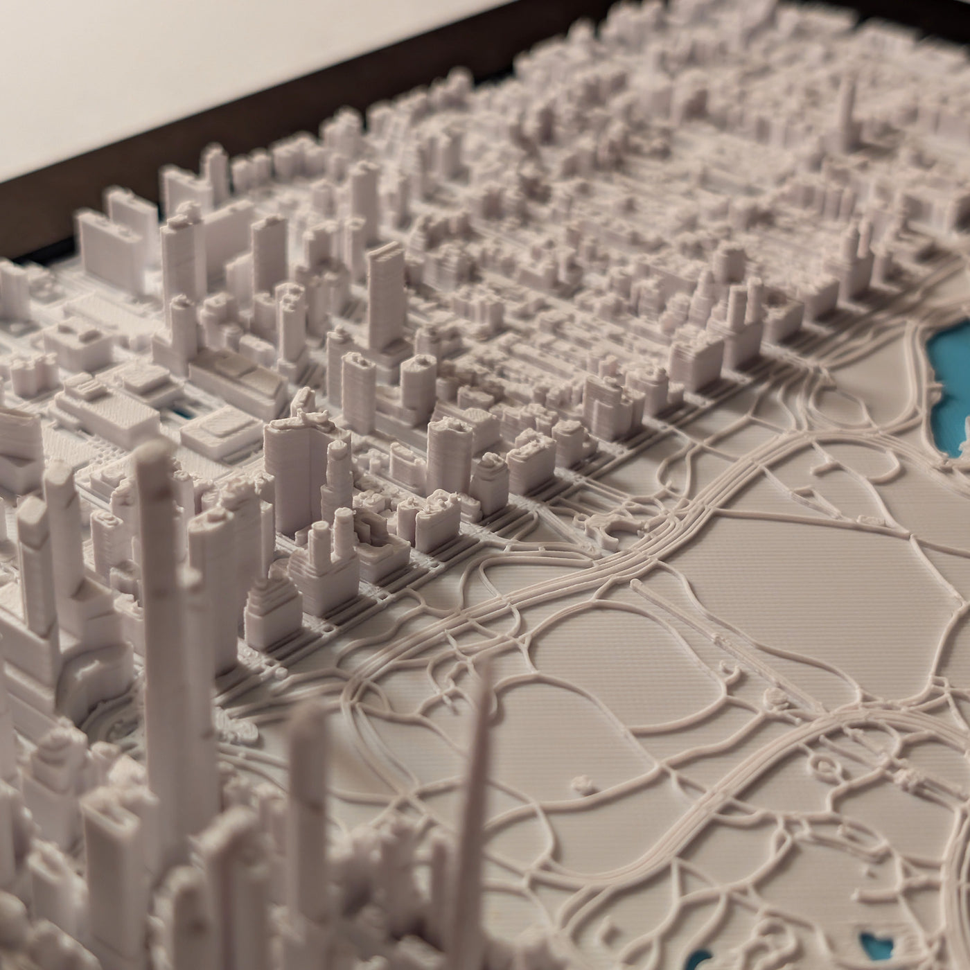 NYC Central Park South Half 3D Map