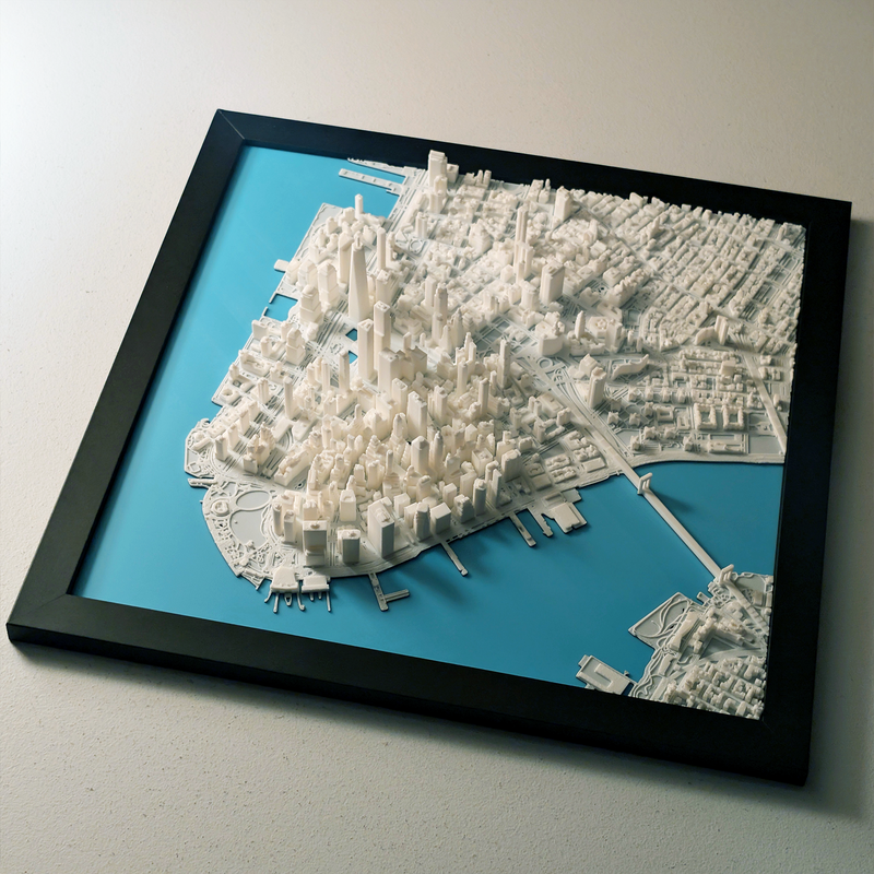NYC Lower Manhattan 3D Map – Essentials Edition