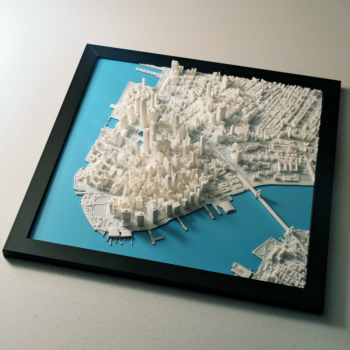 NYC Lower Manhattan 3D Map