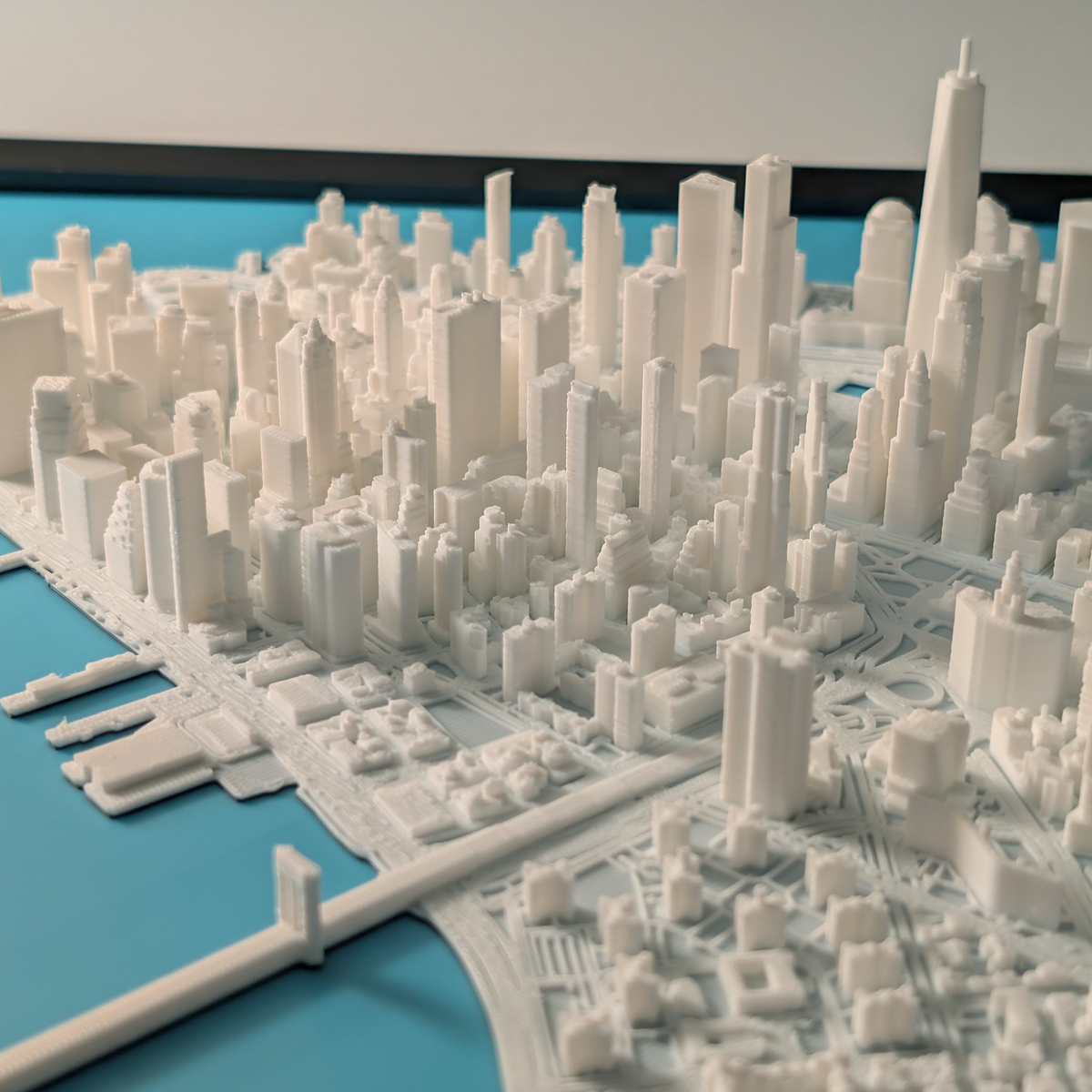 NYC Lower Manhattan 3D Map