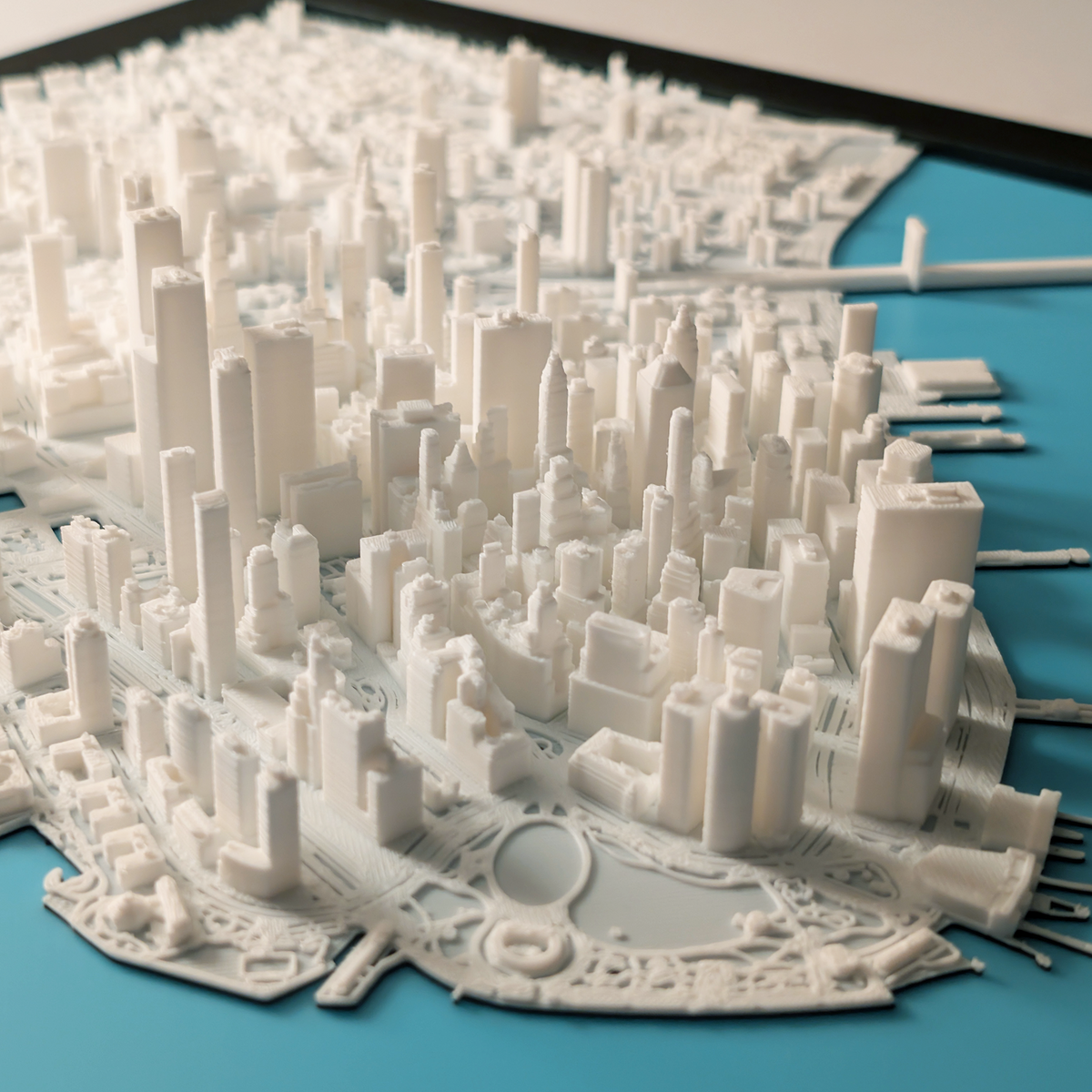 NYC Lower Manhattan 3D Map