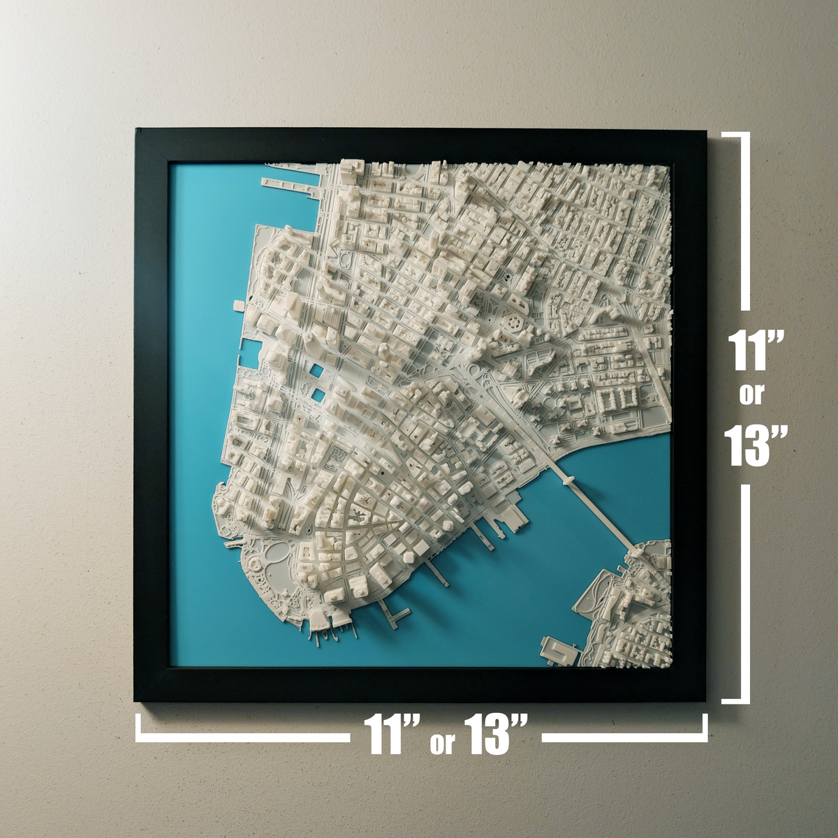 NYC Lower Manhattan 3D Map