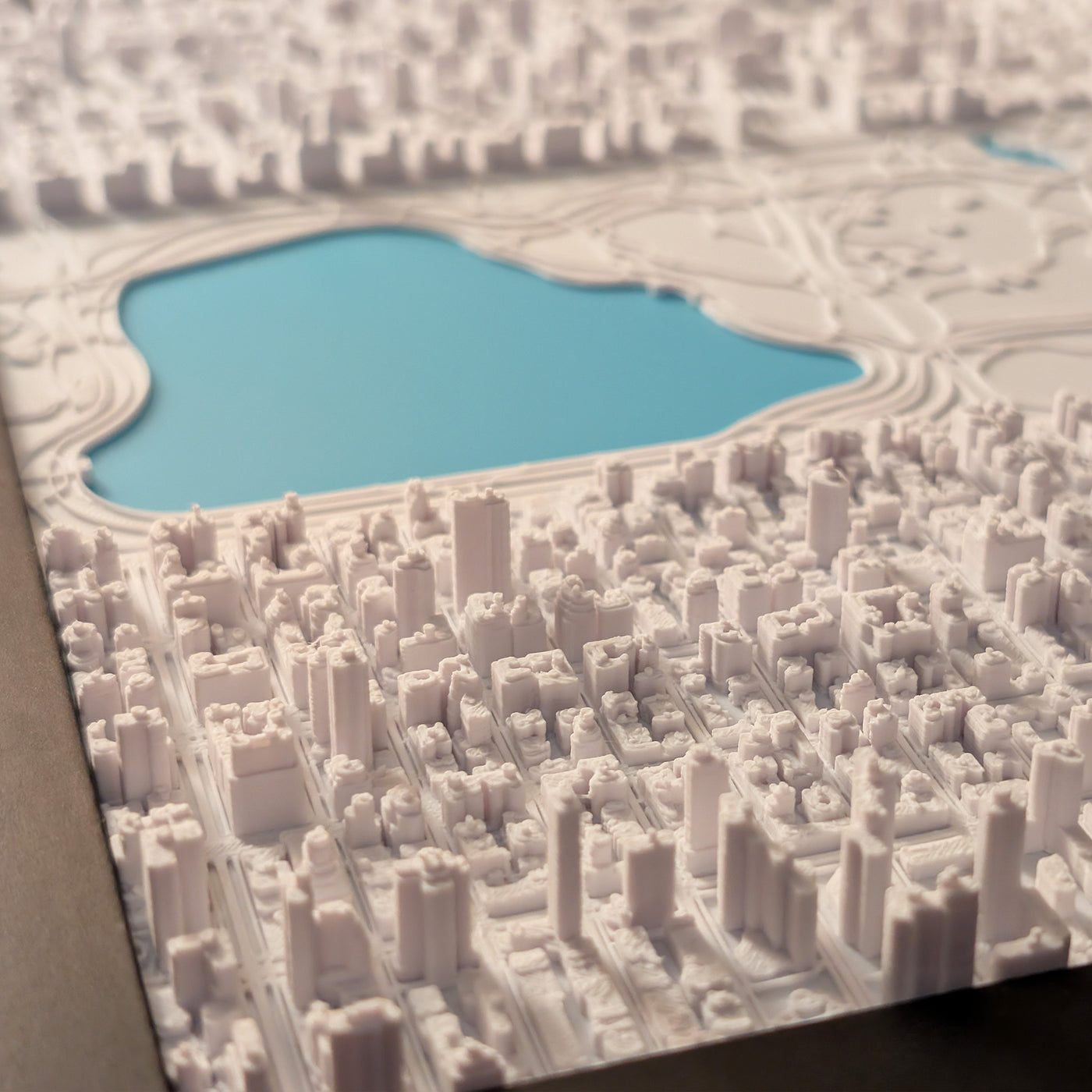 NYC Central Park North Half 3D Map
