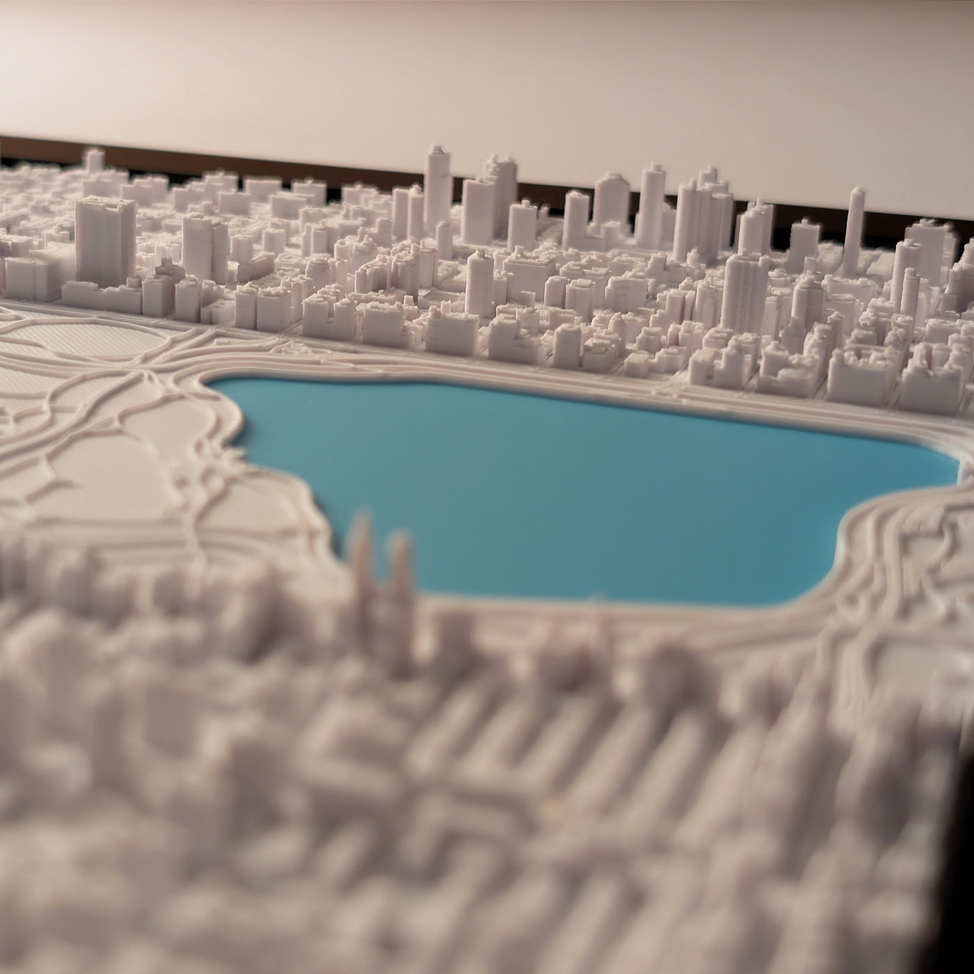 NYC Central Park North Half 3D Map