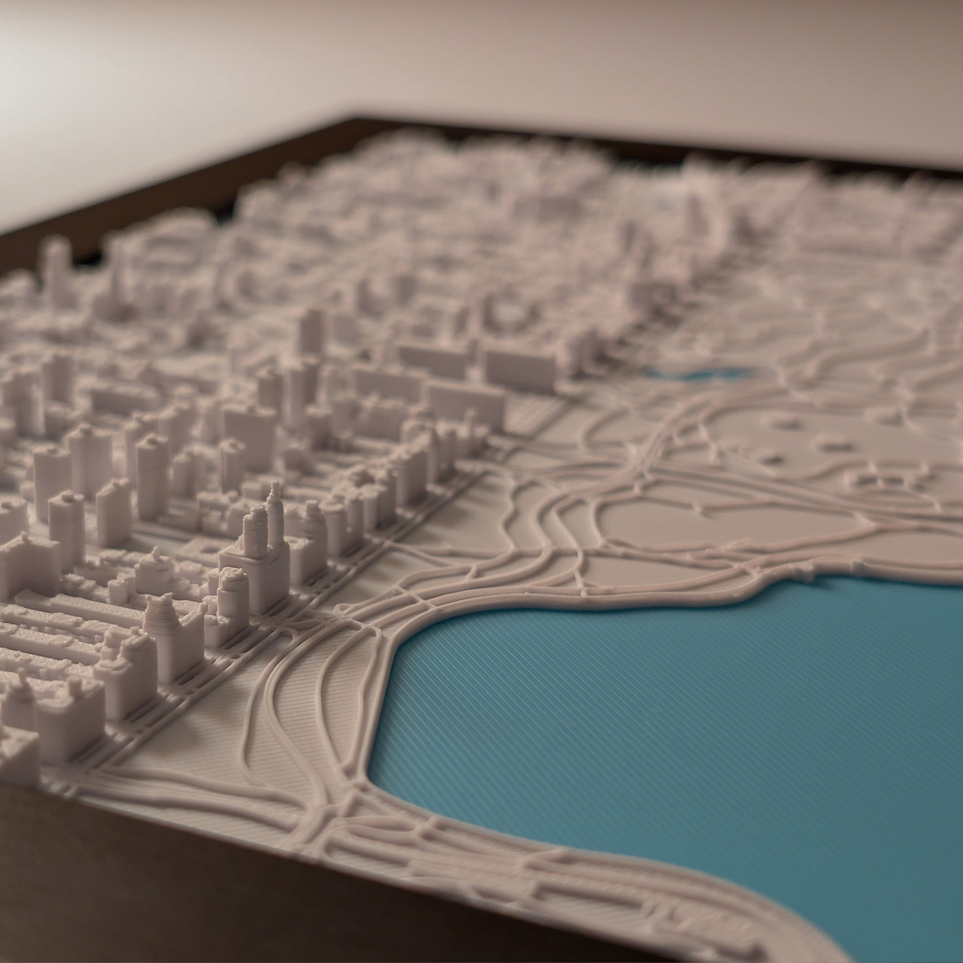 NYC Central Park North Half 3D Map