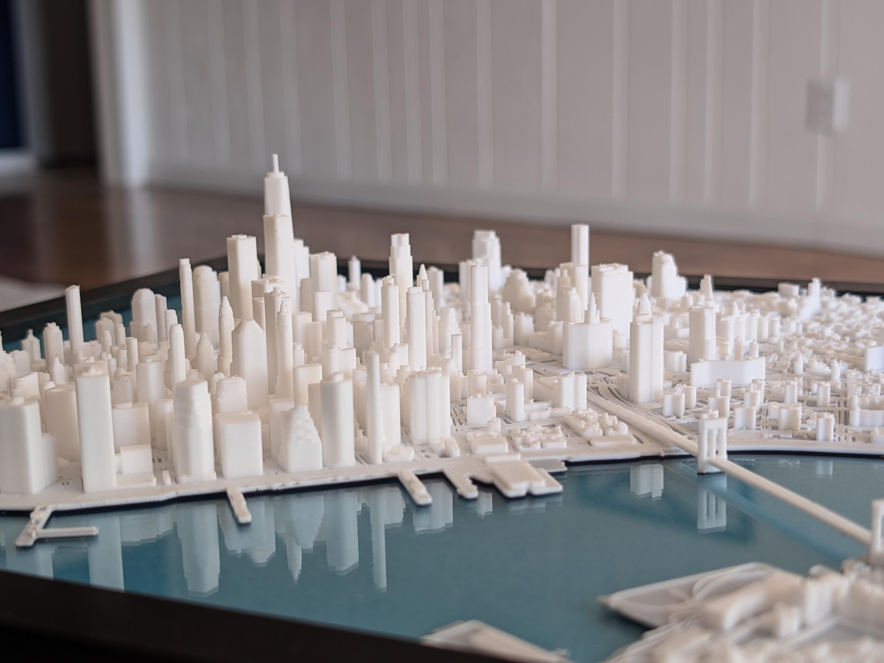 NYC Lower Manhattan 3D Map - Premium Edition