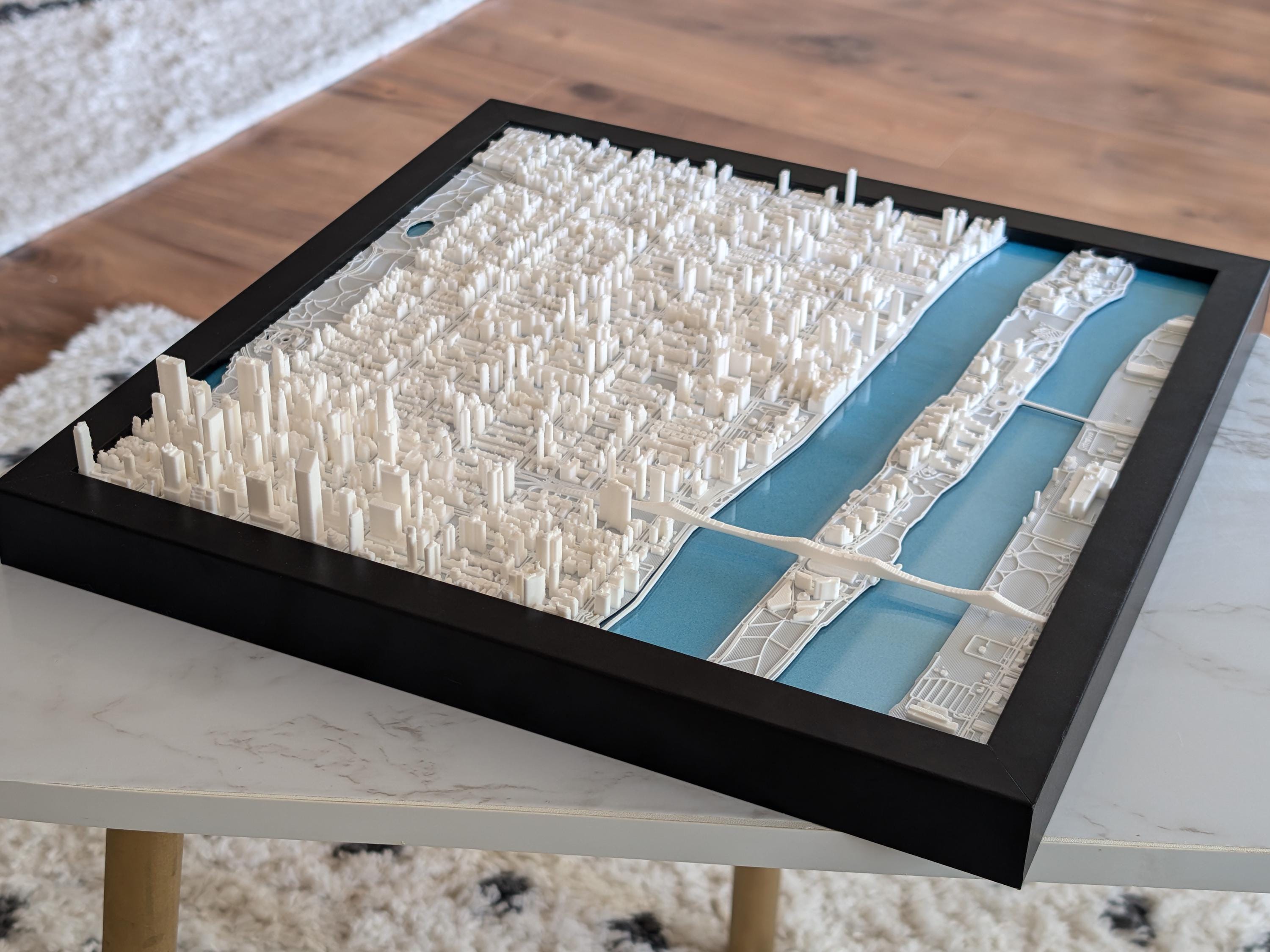 NYC Upper East Side South Half 3D Map