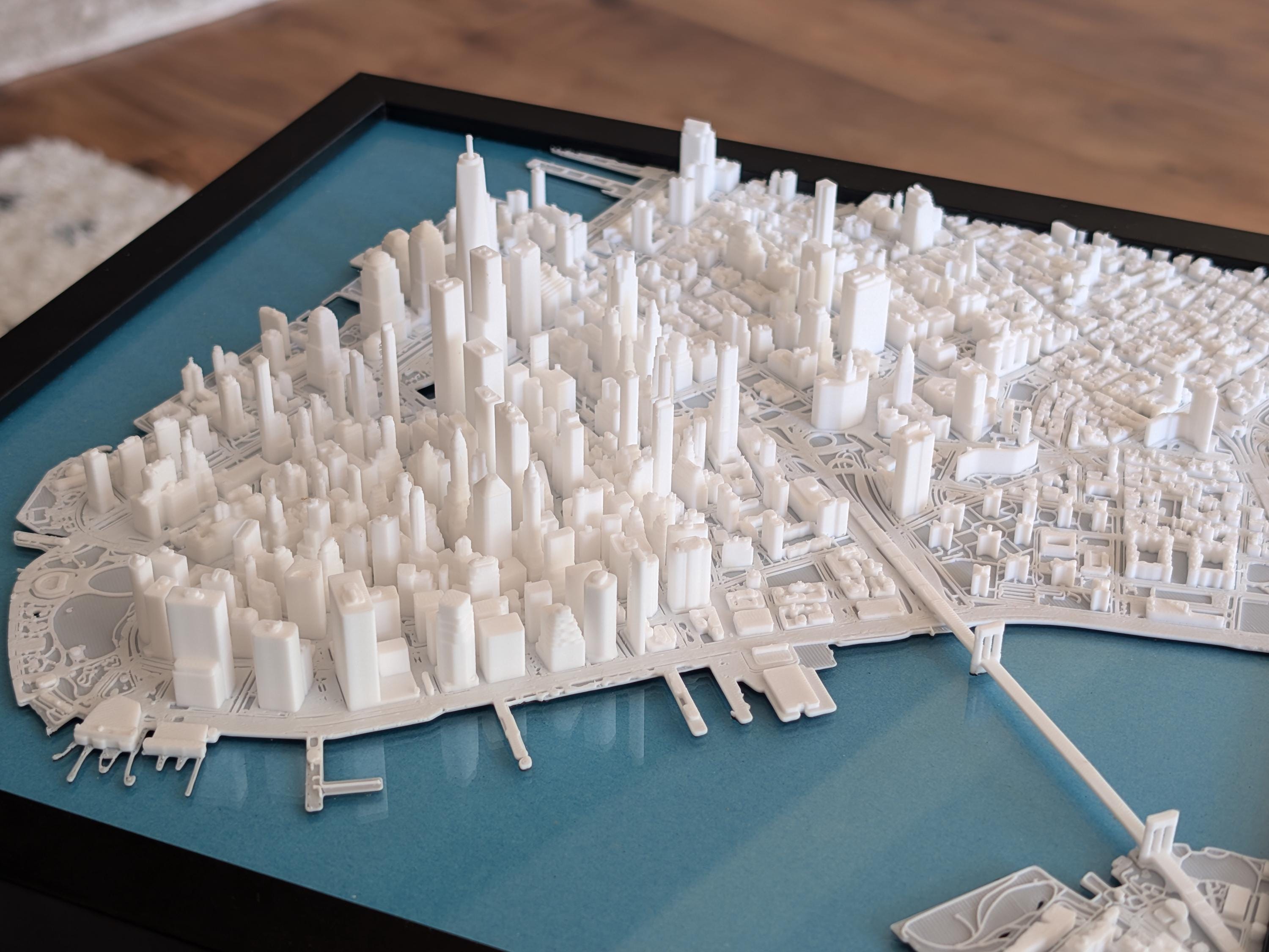 NYC Lower Manhattan 3D Map - Premium Edition