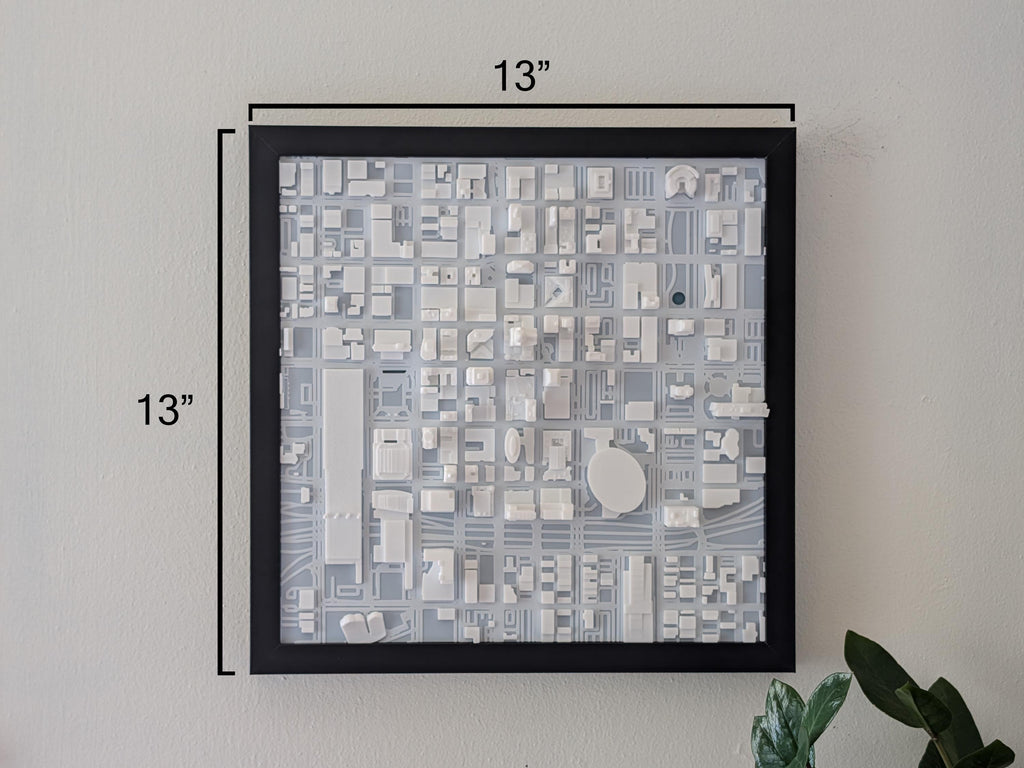 Kansas City Downtown 3D Map
