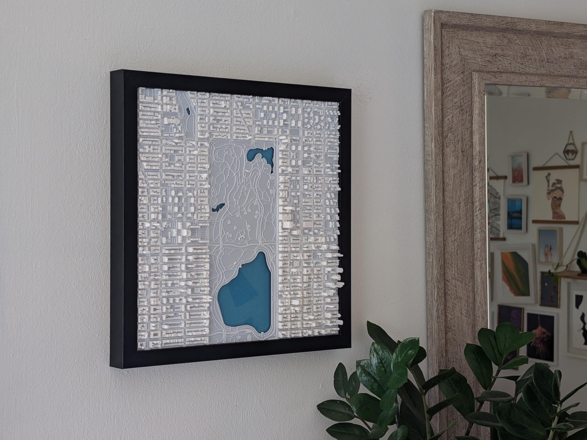 NYC Central Park North Half 3D Map