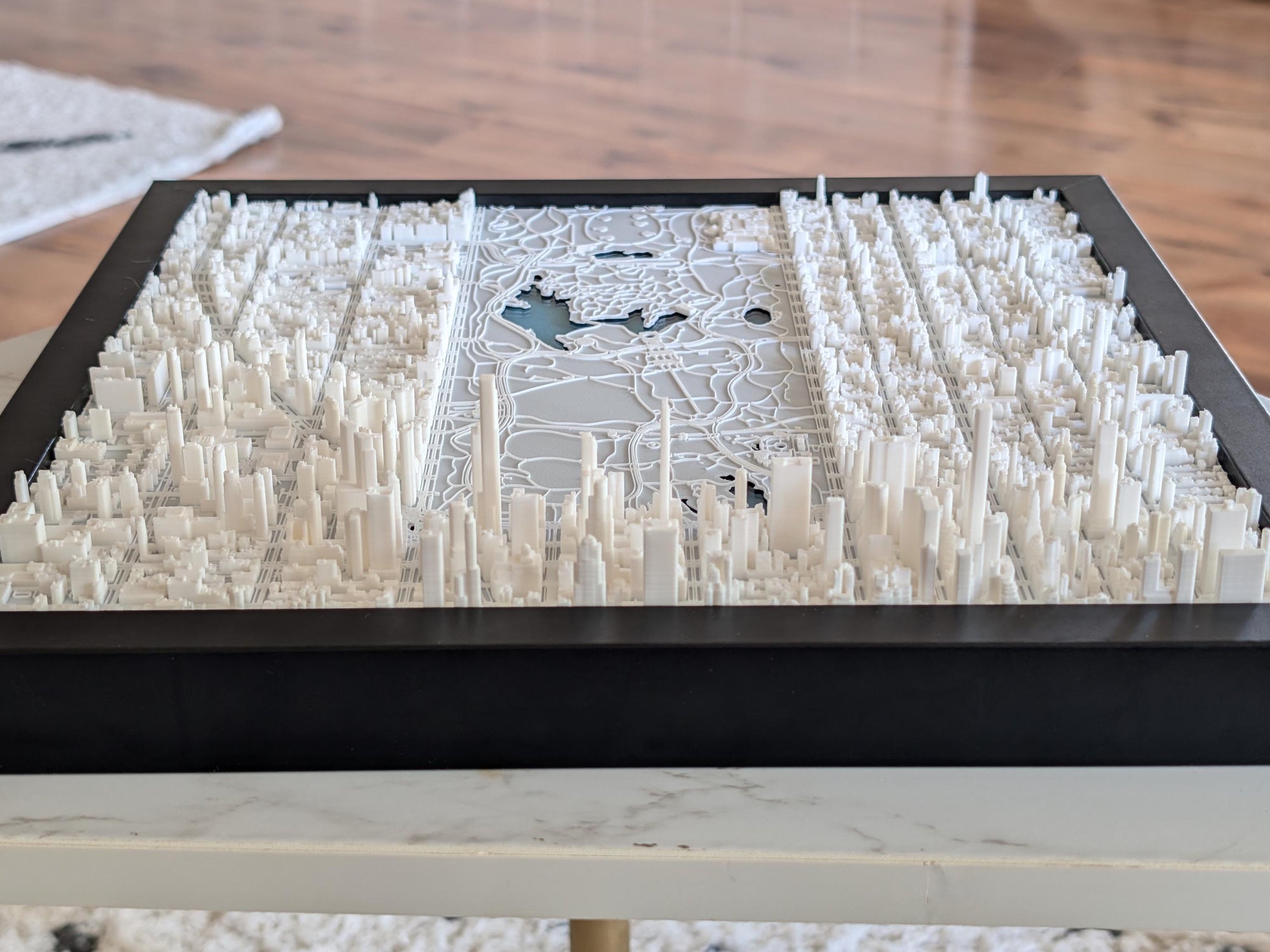 NYC Central Park South Half 3D Map