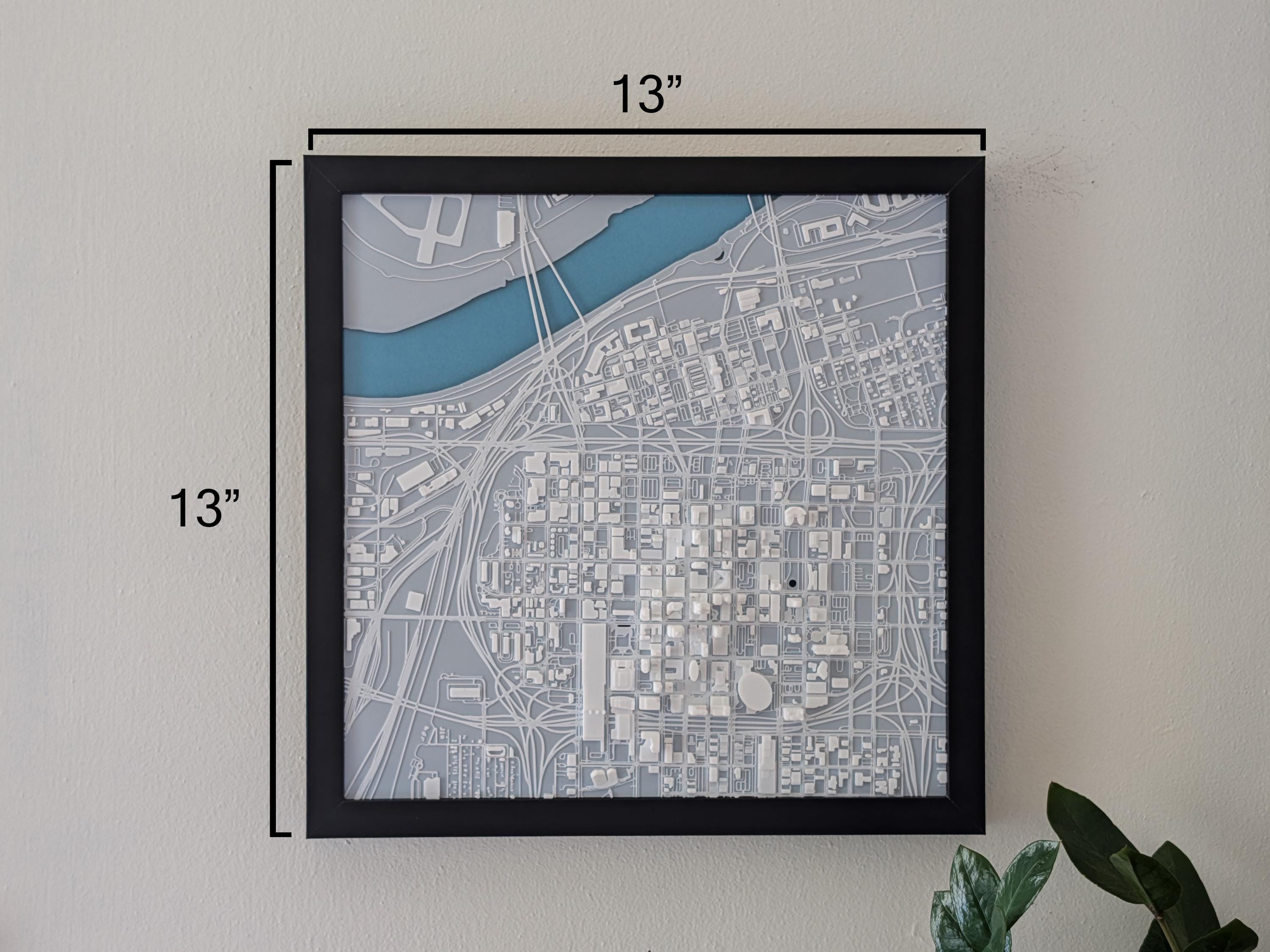 Kansas City 3D Map  - Premium Edition
