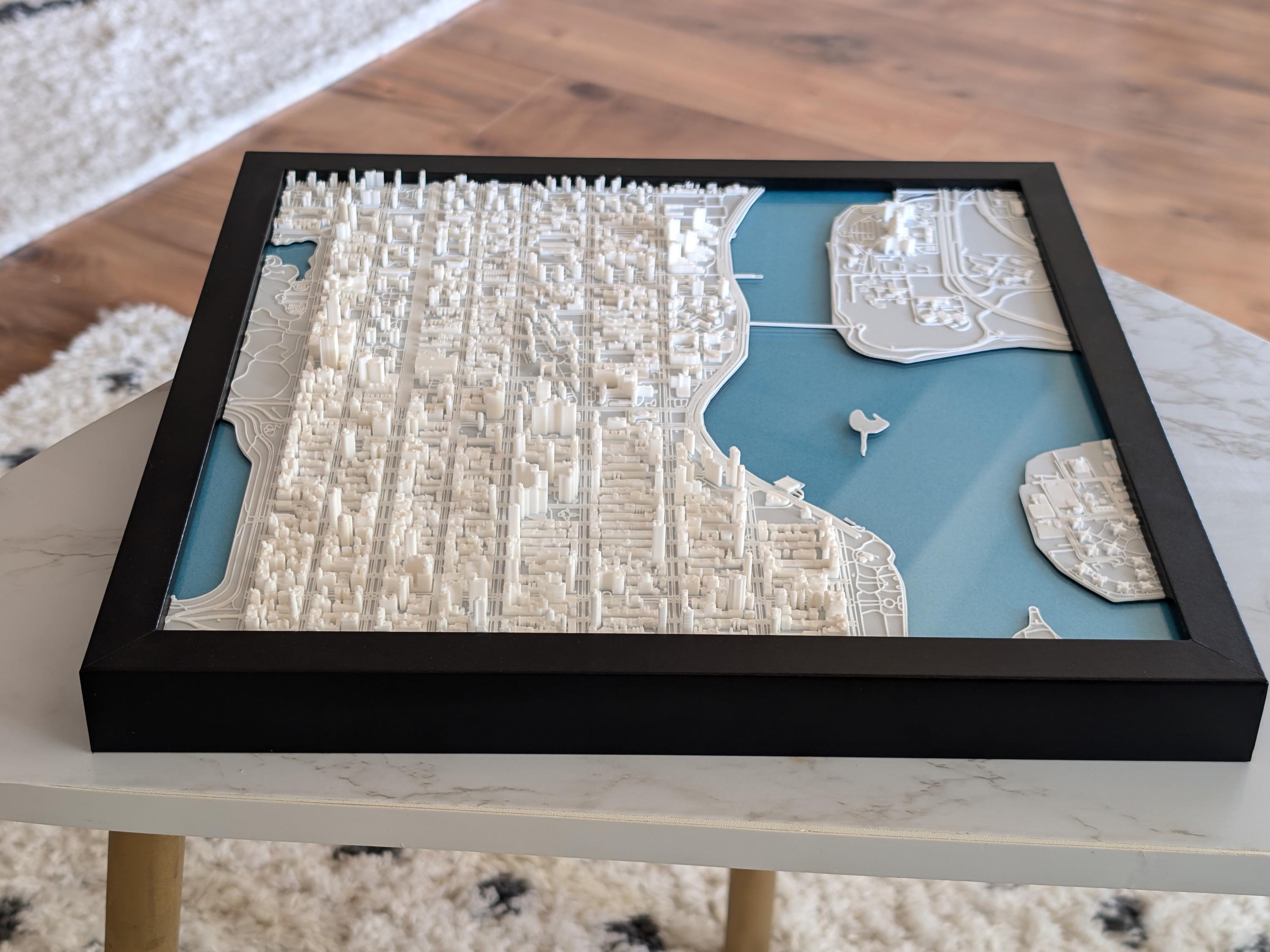 NYC Upper East Side North Half 3D Map