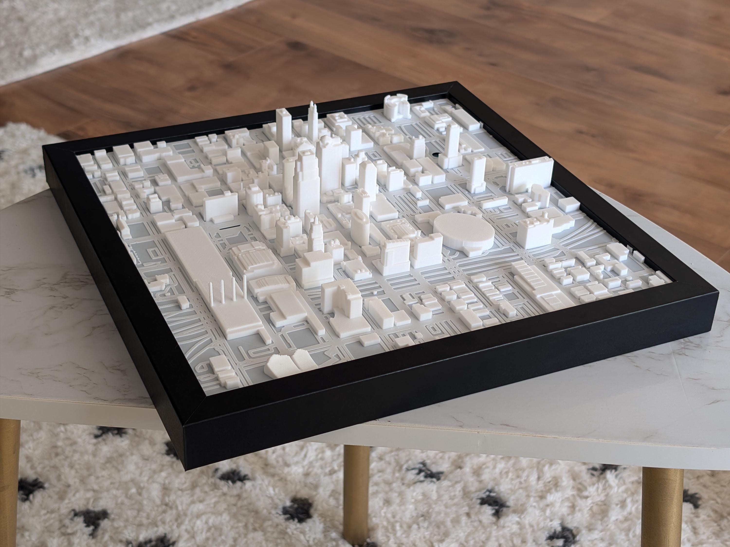 Kansas City Downtown 3D Map