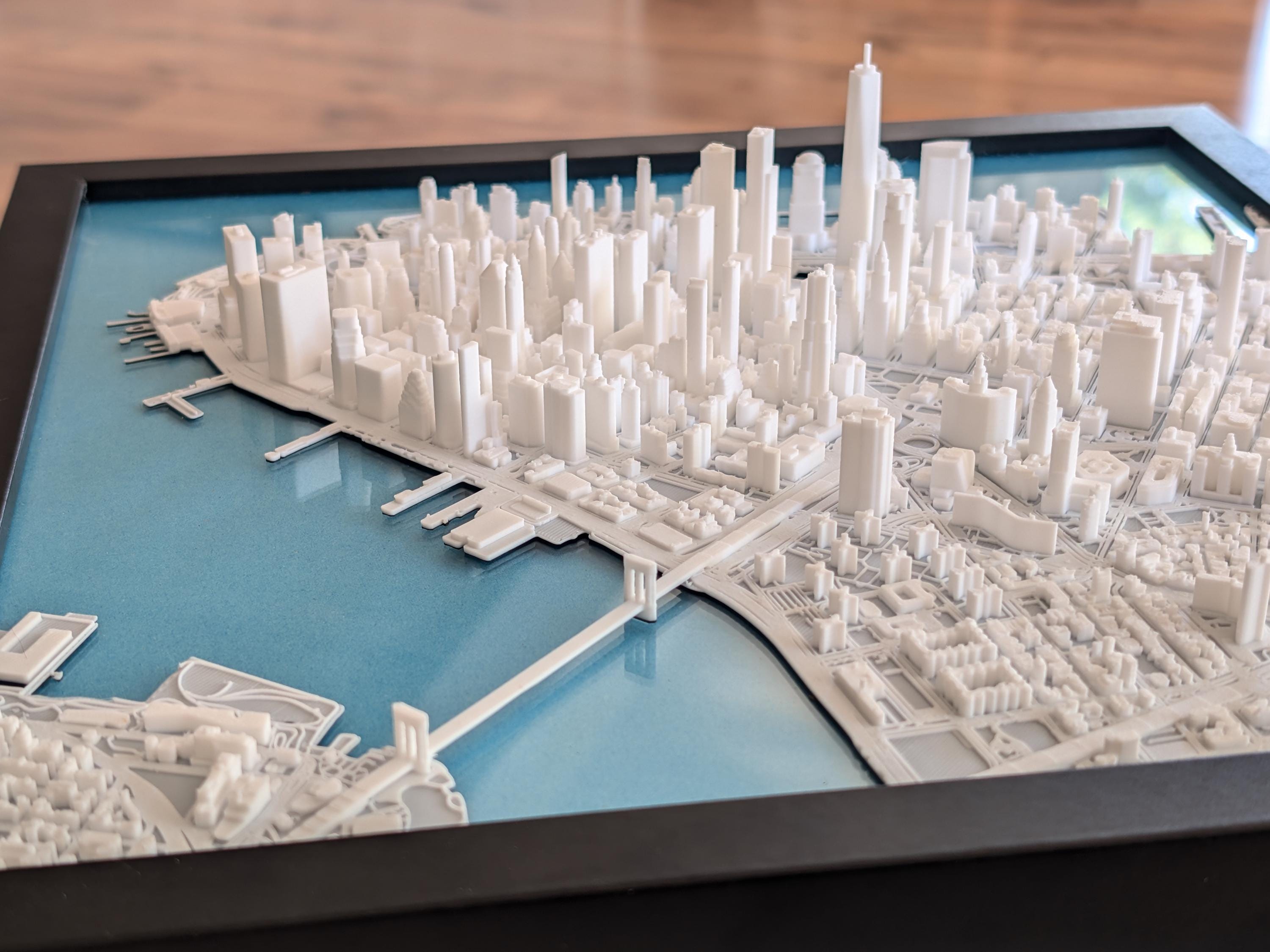 NYC Lower Manhattan 3D Map - Premium Edition