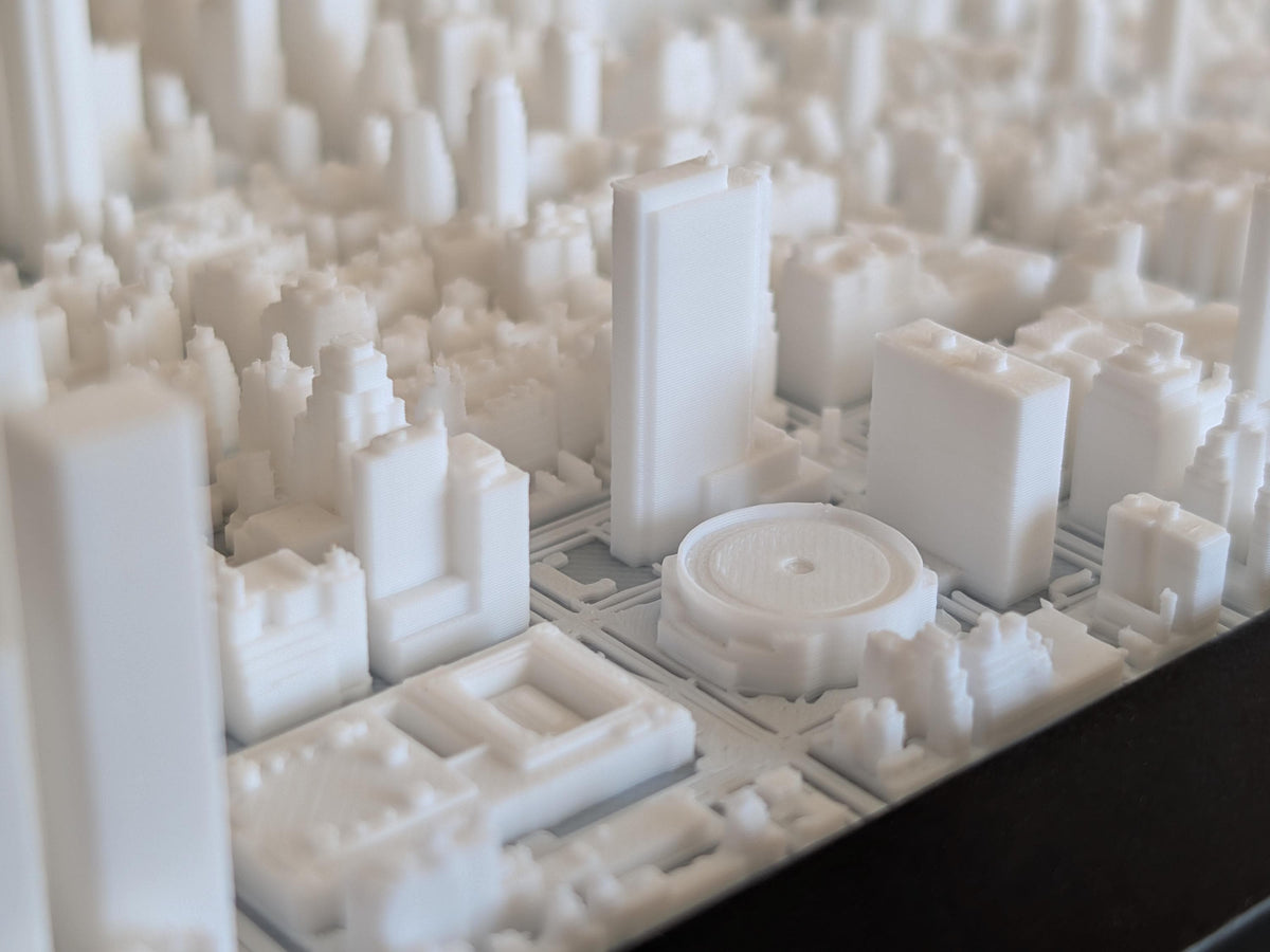 NYC Midtown 3D Map 3D city map detail