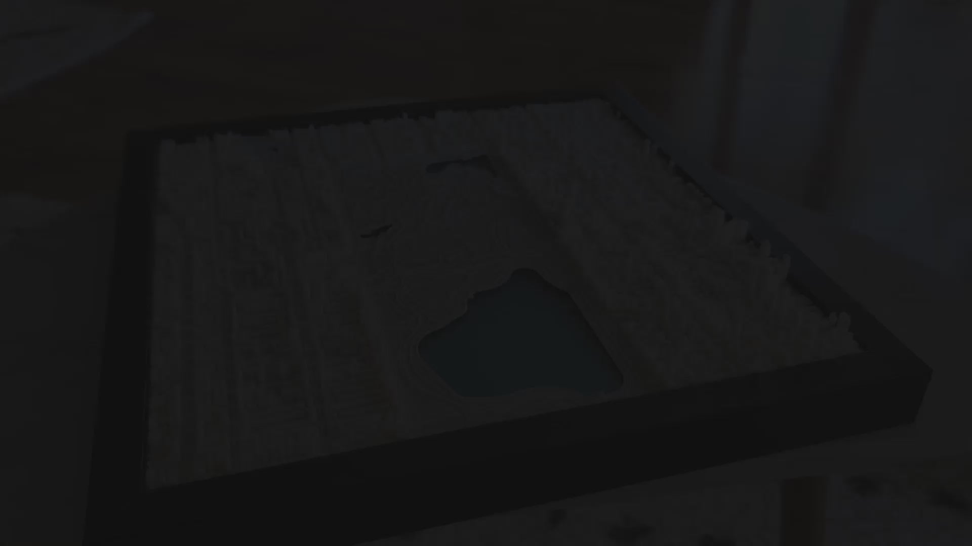 NYC Central Park North Half 3D Map - Premium Edition