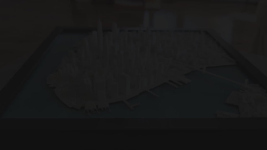 NYC Lower Manhattan 3D Map - Premium Edition