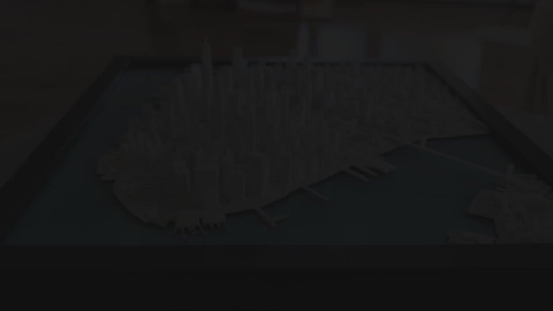 NYC Lower Manhattan 3D Map - Premium Edition